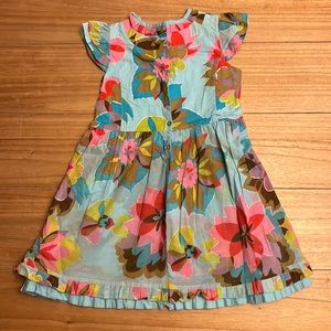 Oilily floral party dress, Size 8 (128)